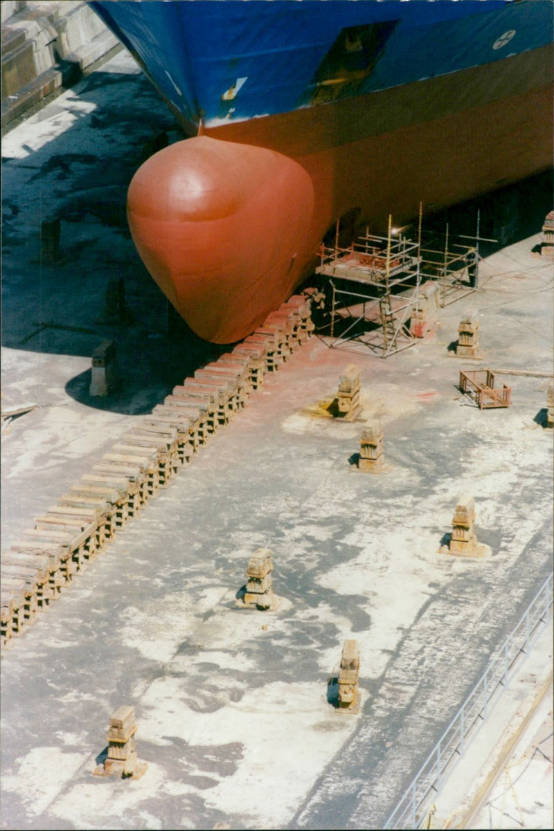 Shipyards - Vintage Photograph