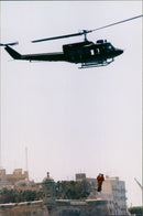Rough Seas Restrict Military Exercise to Grand Harbour - Vintage Photograph