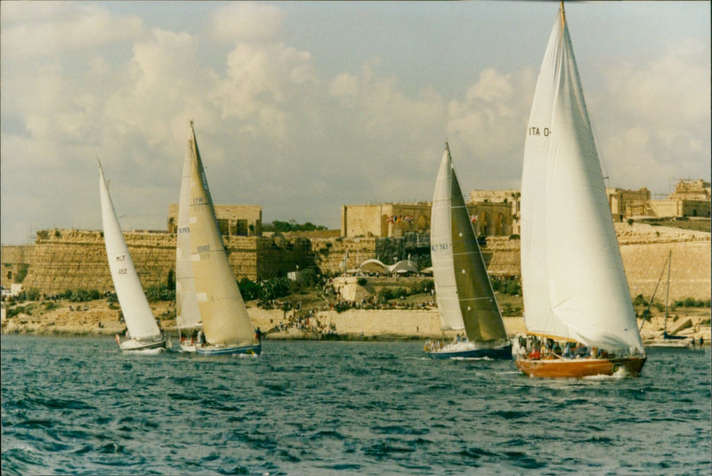 Rolex Middle Sea Race 2002 - Vintage Photograph