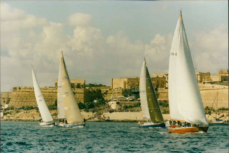 Rolex Middle Sea Race 2002 - Vintage Photograph