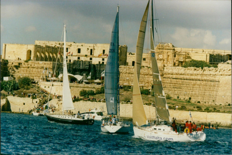 Rolex Middle Sea Race 2002 - Vintage Photograph