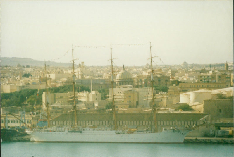 Sailing Ship, Sedov Russian - Vintage Photograph