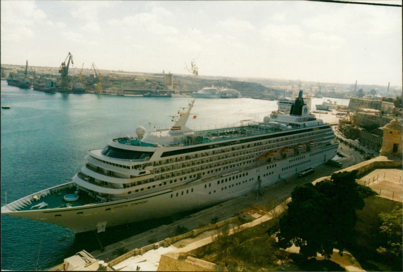 Cruise Liners - Vintage Photograph