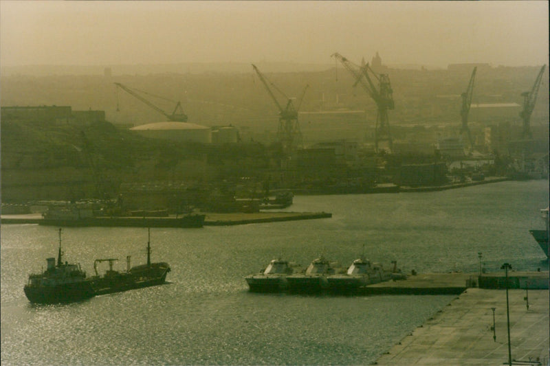 Harbour Pilots' Dispute - Vintage Photograph