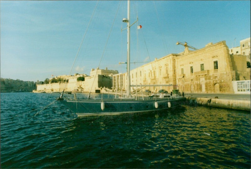 Sailing Boat - Vintage Photograph