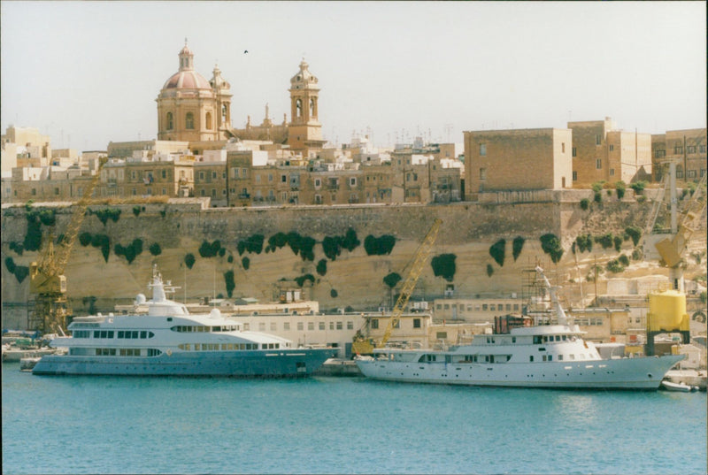 Yachts - Vintage Photograph