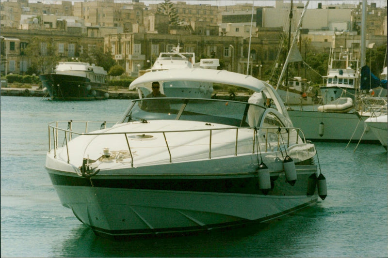 Luxury Yacht - Vintage Photograph