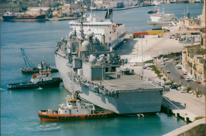 USS La Salle. - Vintage Photograph