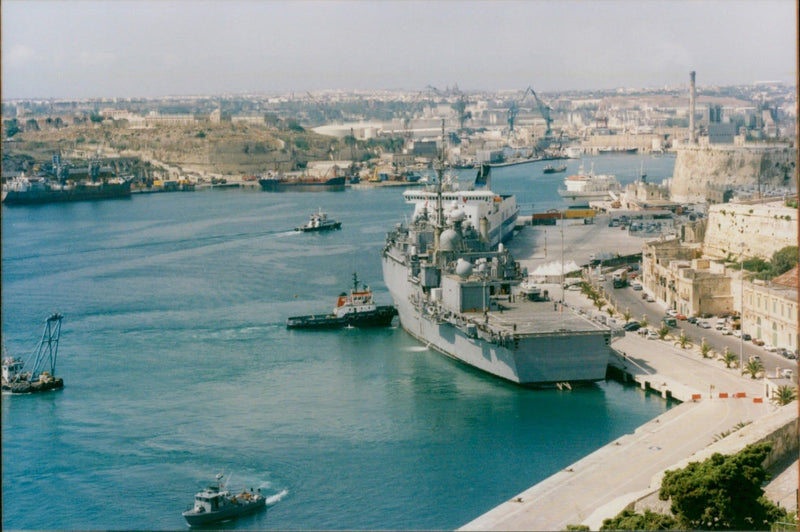 USS La Salle. - Vintage Photograph