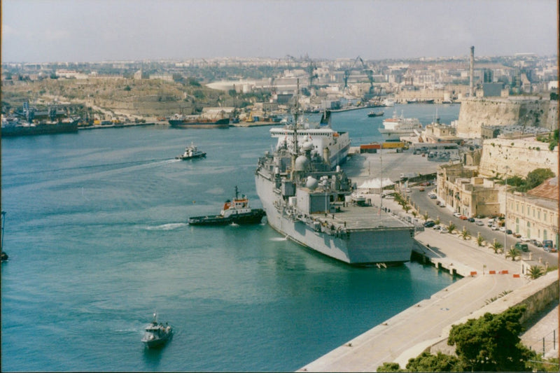 USS La Salle. - Vintage Photograph