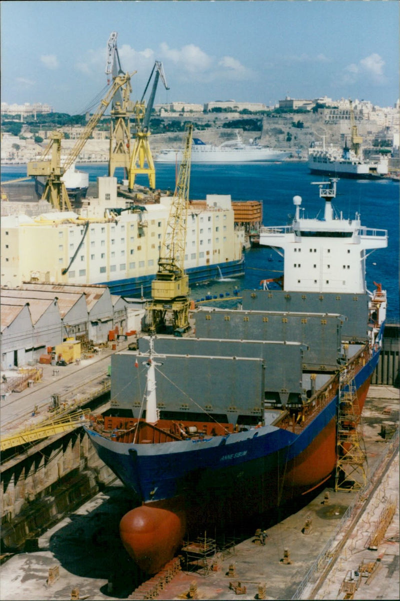 Shipyards - Vintage Photograph