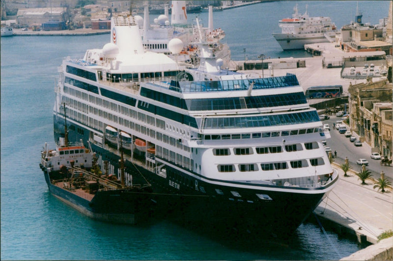 MV R Six Blue Star - Vintage Photograph