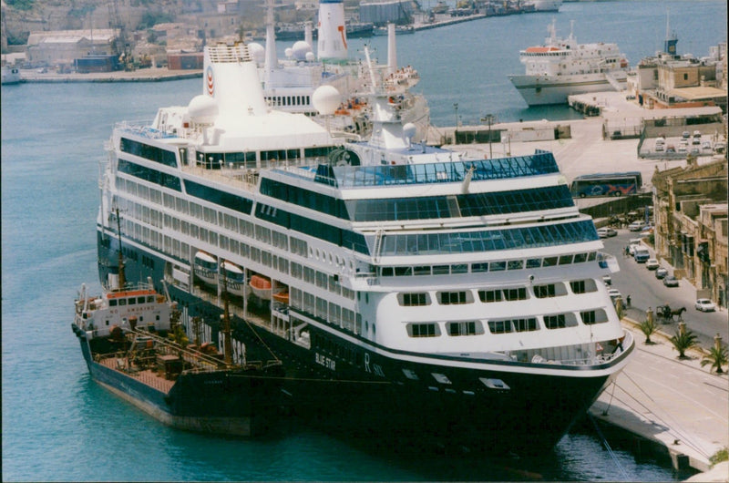 MV R Six Blue Star - Vintage Photograph