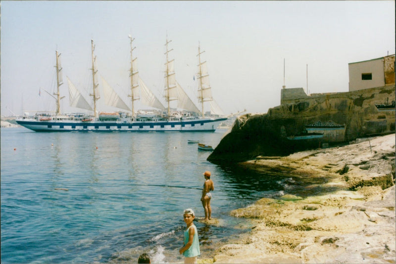 Royal Clipper - Vintage Photograph