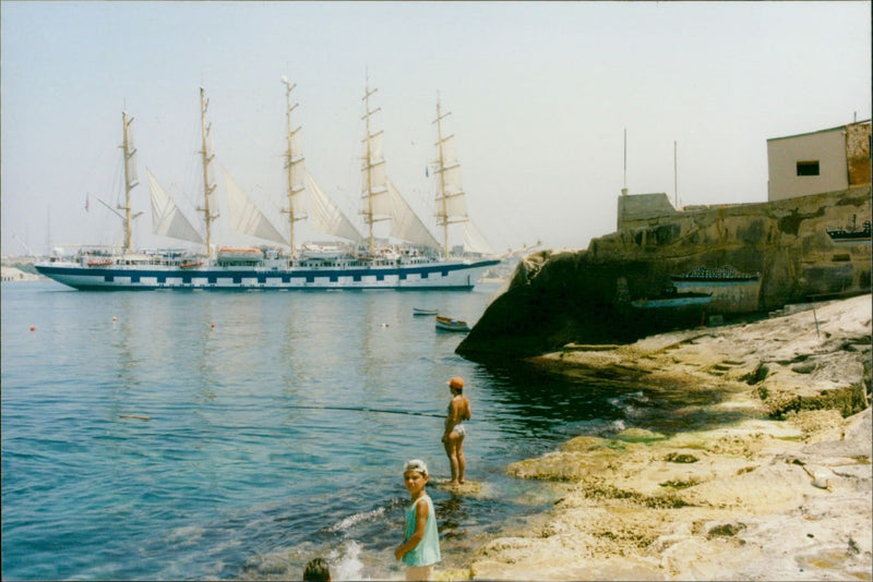 Royal Clipper - Vintage Photograph