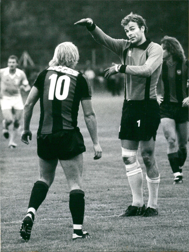 Janne Möller goalkeeper Malmö FF - Vintage Photograph