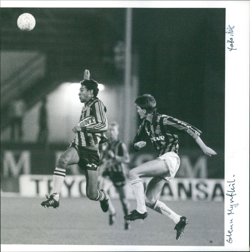 Glenn Myrthil football - Vintage Photograph