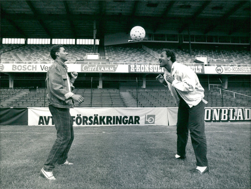 Glenn Myrthil & Johnny Murray - Vintage Photograph