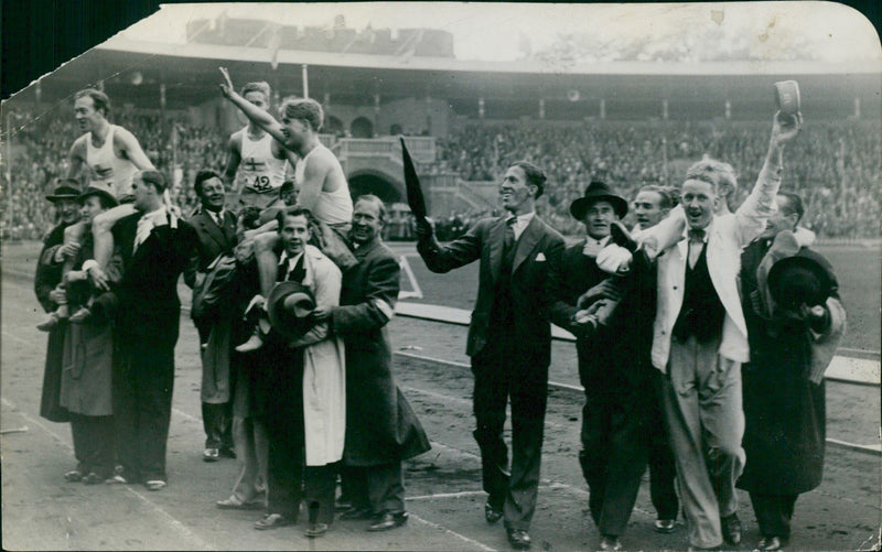 Relay Sweden - Germany - Vintage Photograph