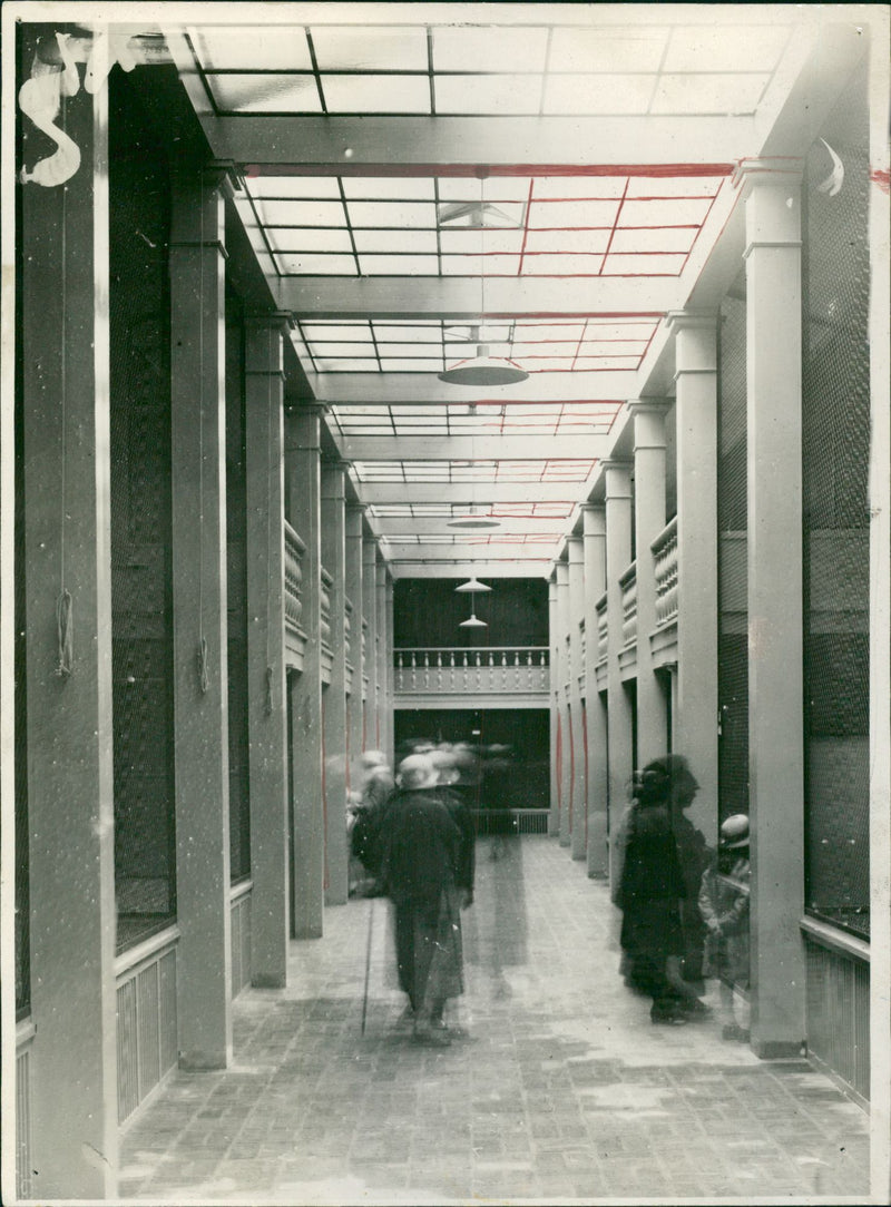 The animal house at Skansen - Vintage Photograph