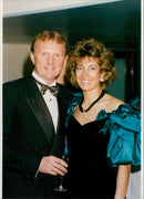 Bobby Moore with his wife Stephanie - Vintage Photograph