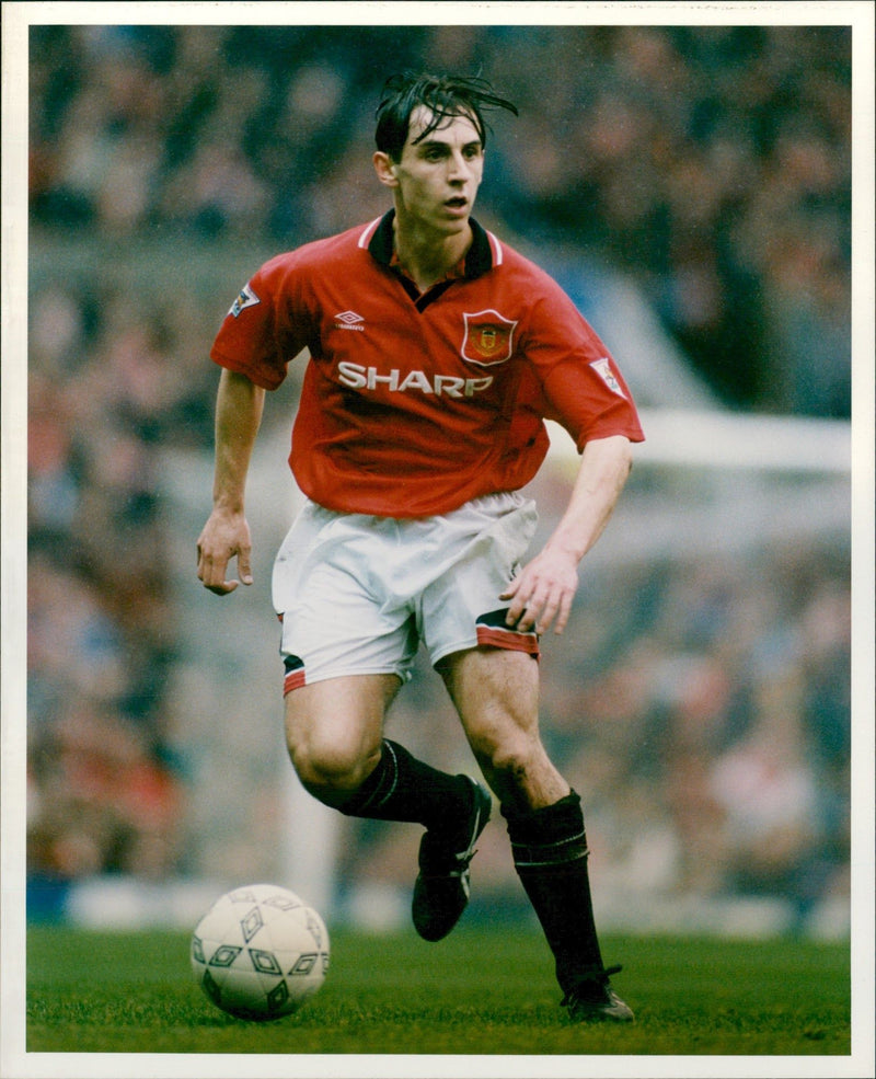 Gary Neville - Vintage Photograph