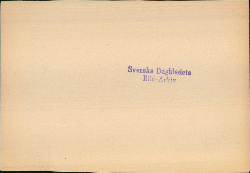 Swedish Writers' Association - Vintage Photograph