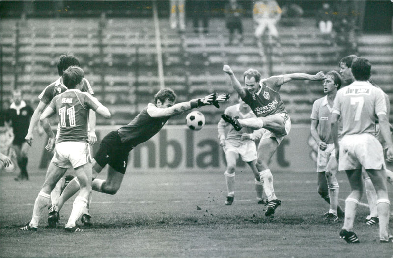 Janne Möller goalkeeper Malmö FF - Vintage Photograph