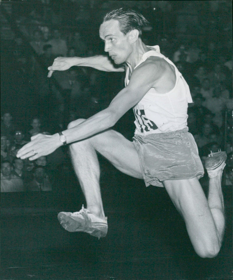 Arne Åhman athlete - Vintage Photograph