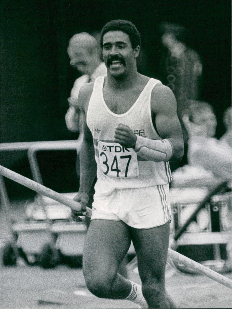 Daley Thompson - Vintage Photograph