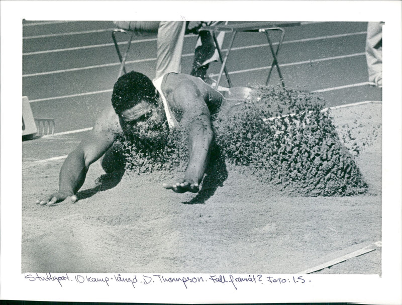 Daley Thompson - Vintage Photograph