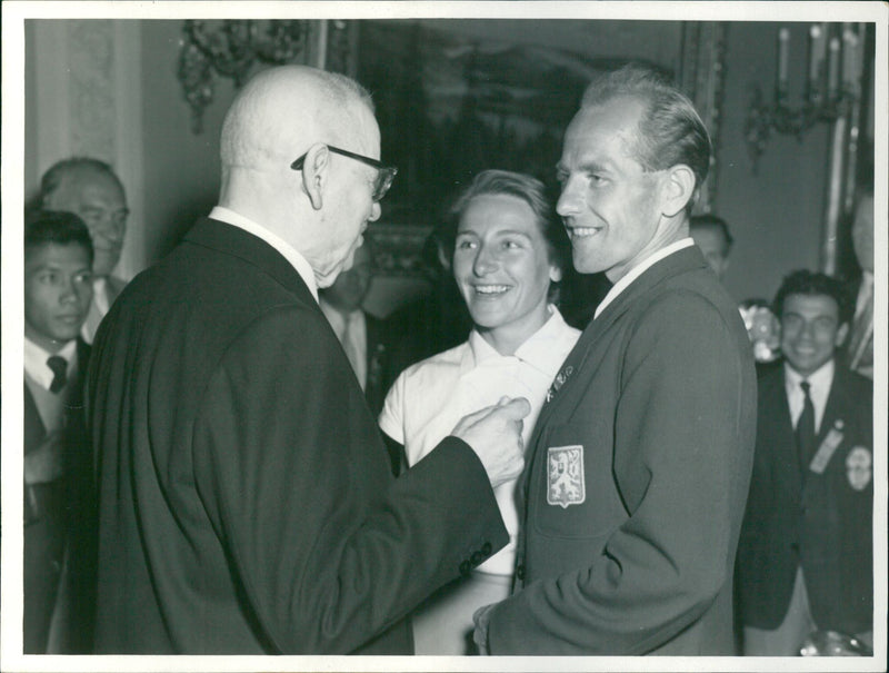 Emil Zatopek - Vintage Photograph