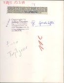 1988 GROUPS EDEKA MARKT ECKSTEIN FOTOGESEL ESPRIT EICH SCHL FILM - Vintage Photograph