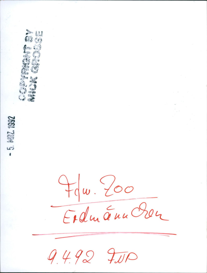 ZOO ANIMALS ERDMANNCHEN ZUN CHD FFM - Vintage Photograph