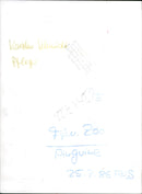 Karsten Schmidt with two penguins - Vintage Photograph