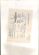 TIEDE GEL FLAMINGOS FFEN SSAN FRANKFURTER BILDB SPLINTERY TAGES ANZEIGER - Vintage Photograph