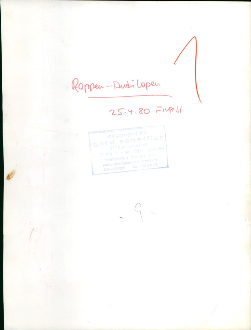 Antelopes from the Frankfurt Zoo - Vintage Photograph