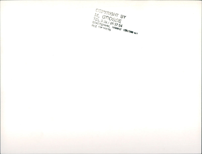 Frankfurt Zoo - Vintage Photograph