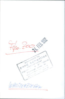 Valais goats - Vintage Photograph