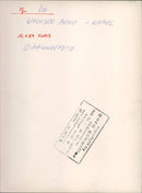 Valais goat and camel in the Frankfurt Zoo - Vintage Photograph