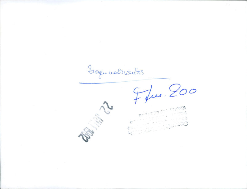 Goat offspring in the Frankfurt Zoo - Vintage Photograph