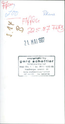 1987 ANIMALS MONKEYS ADAM TOO RHESUS FLUFFEN ENDS - Vintage Photograph