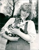 Billy goat Erwin - Vintage Photograph