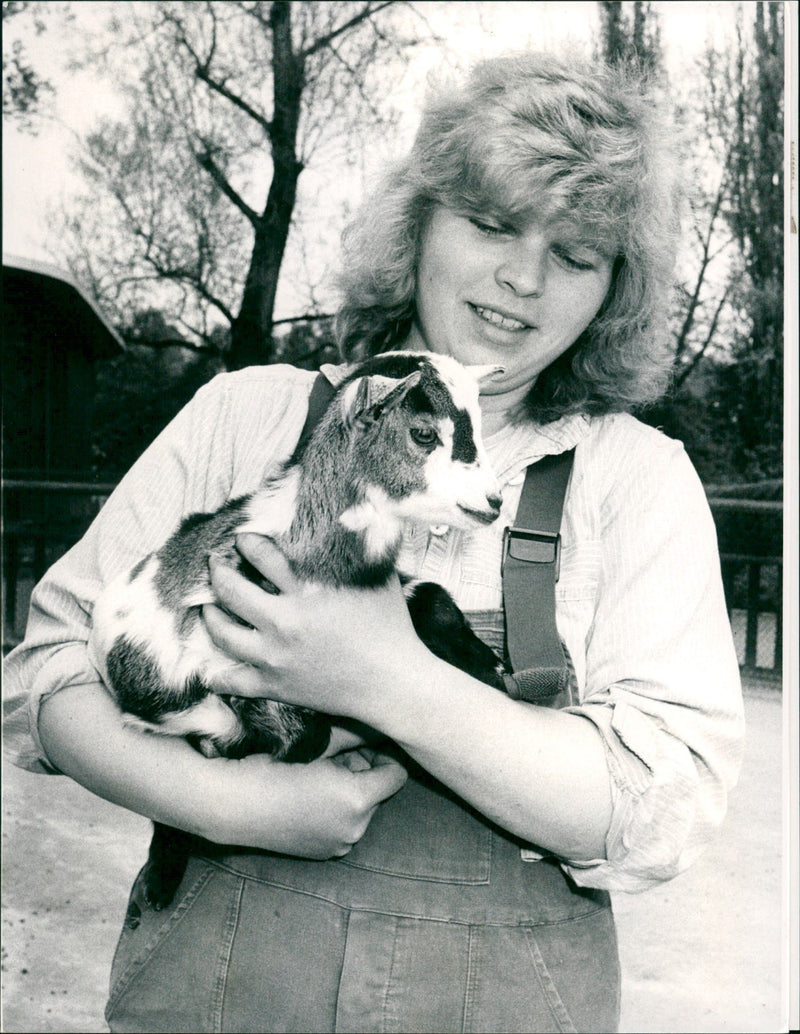 Billy goat Erwin - Vintage Photograph