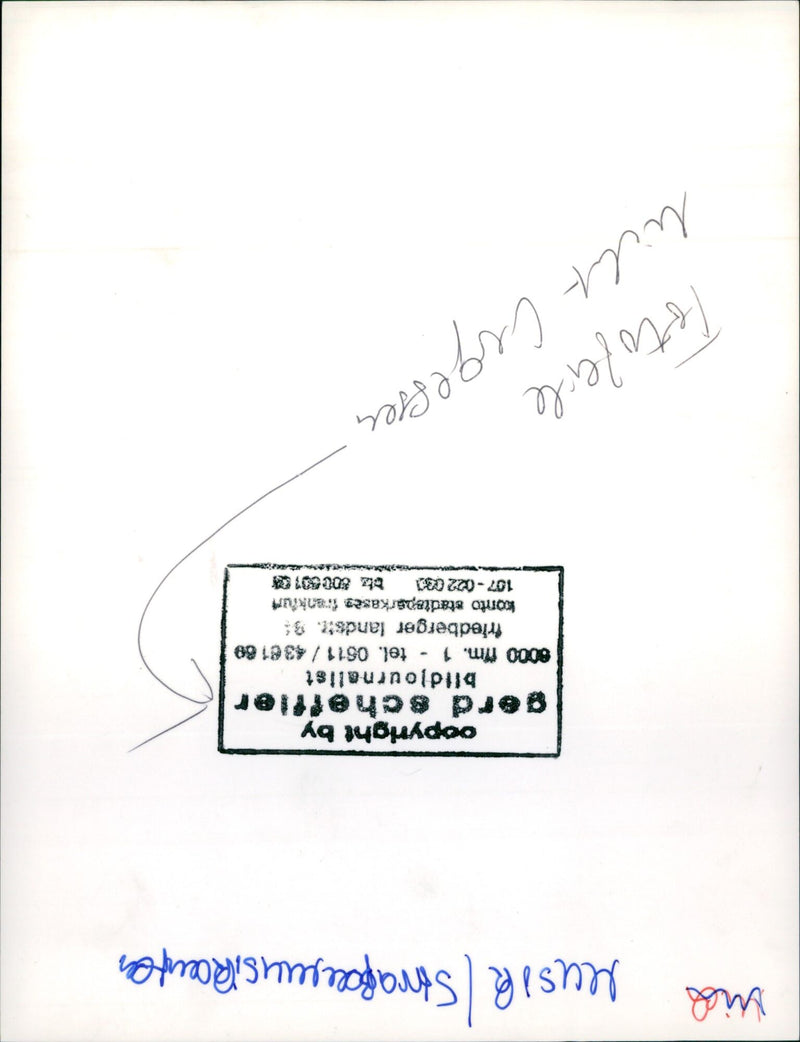 1997 Strapon musicians - Vintage Photograph