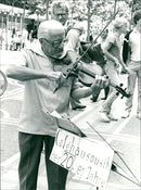 1983 NAGLATS MUSICIANS CALEHAUSIMUSI IDER FYM ZEIL ENIS FRANT MAIN FFM NAGL - Vintage Photograph