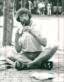 1984 NAGLATS MUSICIANS HEN ZEIC STRAENTURESITE EUR EURO TRIECT FFMCOM NAGLAT - Vintage Photograph