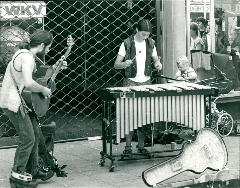 NAGLATS MUSICIANS MUSIC ZELL ZEIL ERO GRAND - Vintage Photograph