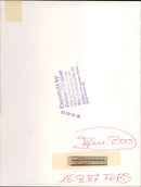 1987 PHOTO PROSTITION WITTELSBACHERAILEE FRANKFURT BANKKO FILM - Vintage Photograph