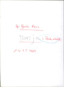 1985 CHARGES RINK BUT HAL ALTHROUGHTIN LONGER STANDS HER PUB SHE FILM - Vintage Photograph